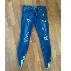 American Eagle high waisted skinny jeans